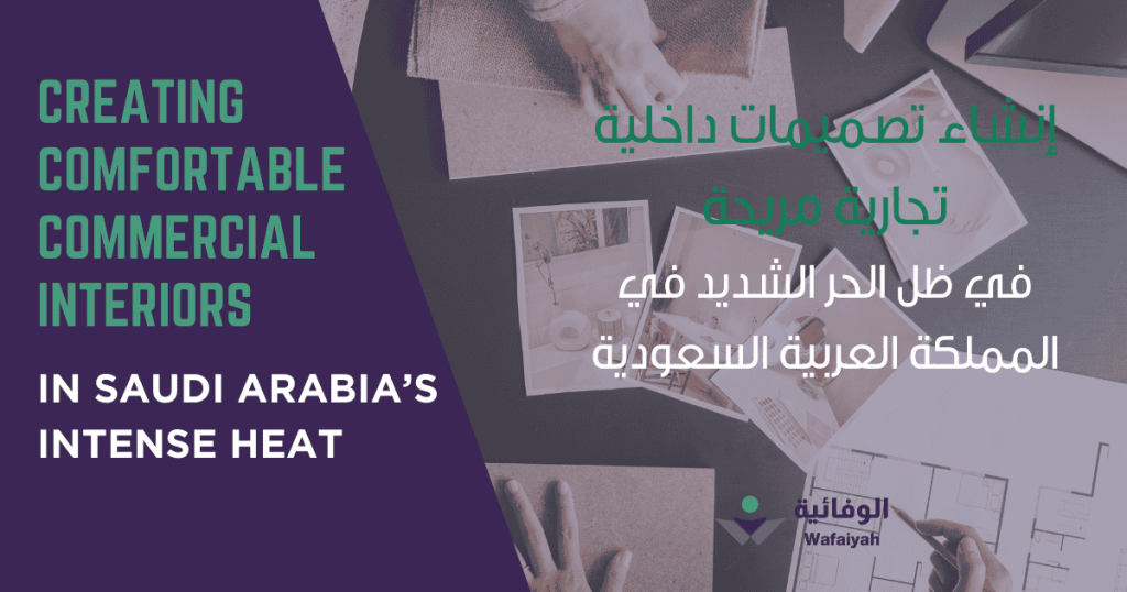 Creating Comfortable Commercial Interiors in Saudi Arabia’s Intense Heat