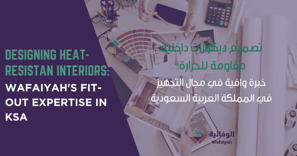 Designing Heat-Resistant Interiors: Wafaiyah's Fit-Out Expertise in KSA