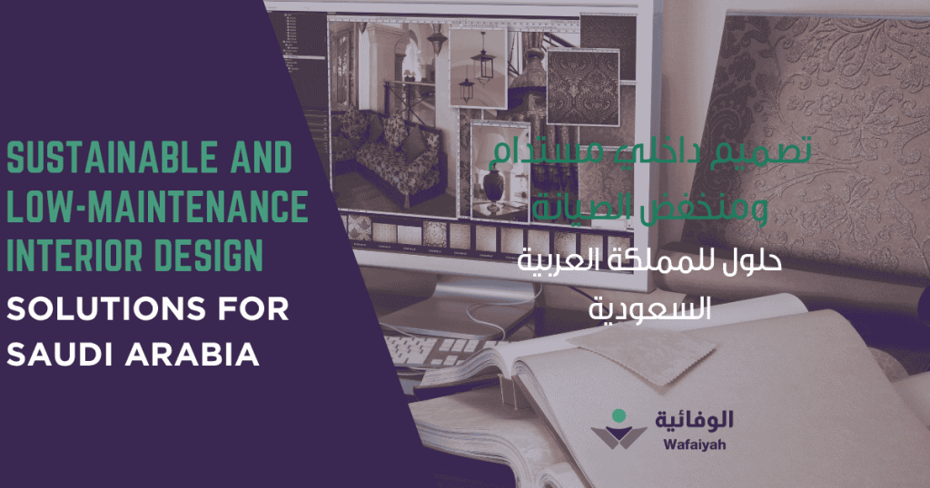 Sustainable and Low-Maintenance Interior Design Solutions for Saudi Arabia