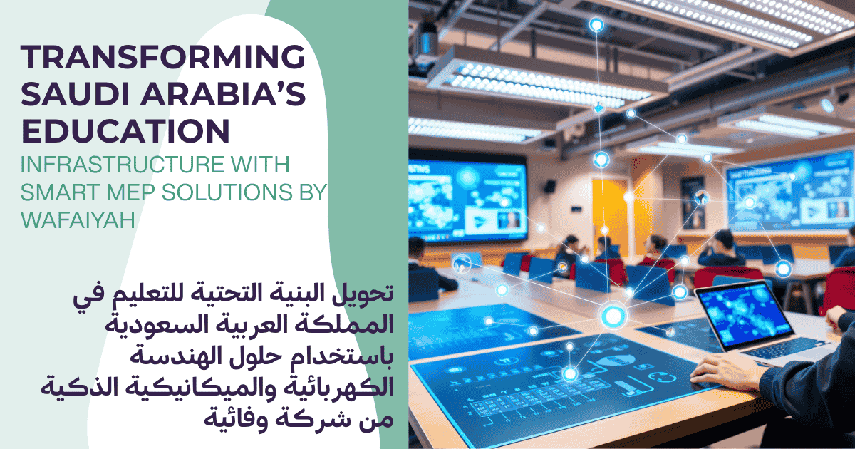 Transforming Saudi Arabia’s Education Infrastructure with Smart MEP Solutions by Wafaiyah