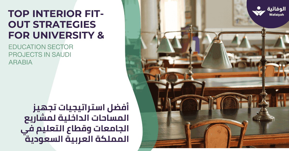 Top Interior Fit-Out Strategies for University & Education Sector Projects in Saudi Arabia