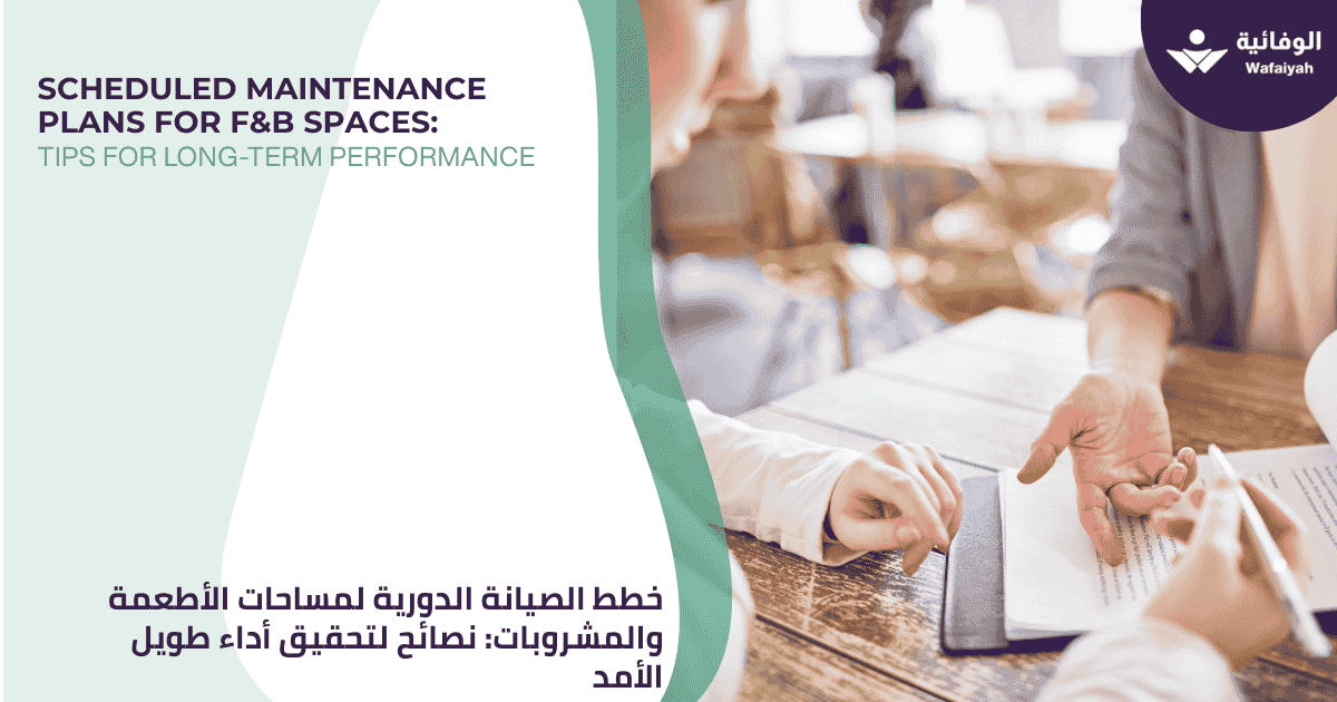 Scheduled Maintenance Plans for F&B Spaces: Tips for Long-Term Performance