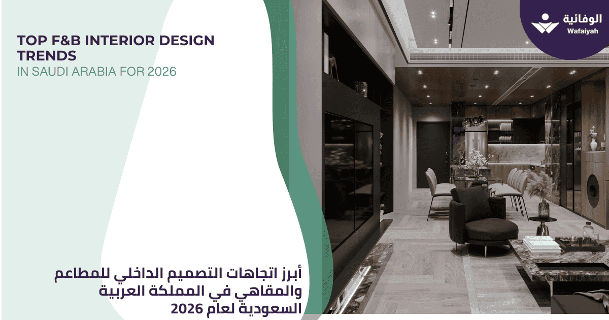 Top F&B Interior Design Trends in Saudi Arabia for 2026