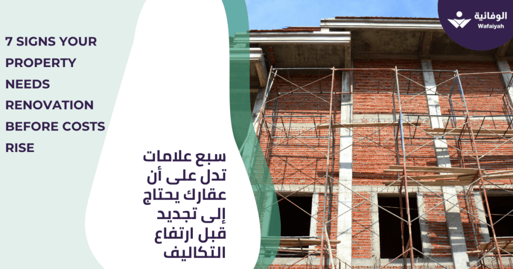 7 Signs Your Property Needs Renovation Before Costs Rise